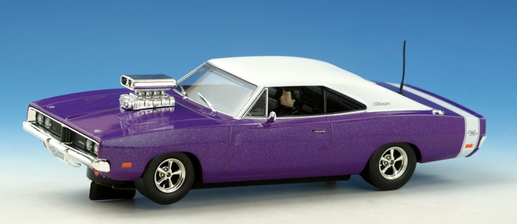 SCALEXTRIC Dodge Charger R/T  purple